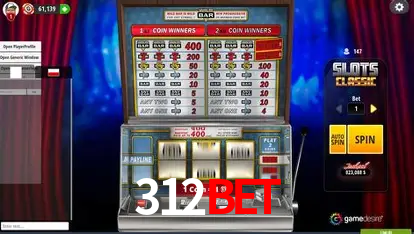 Descubra o Mundo do Cassino Online com 312bet